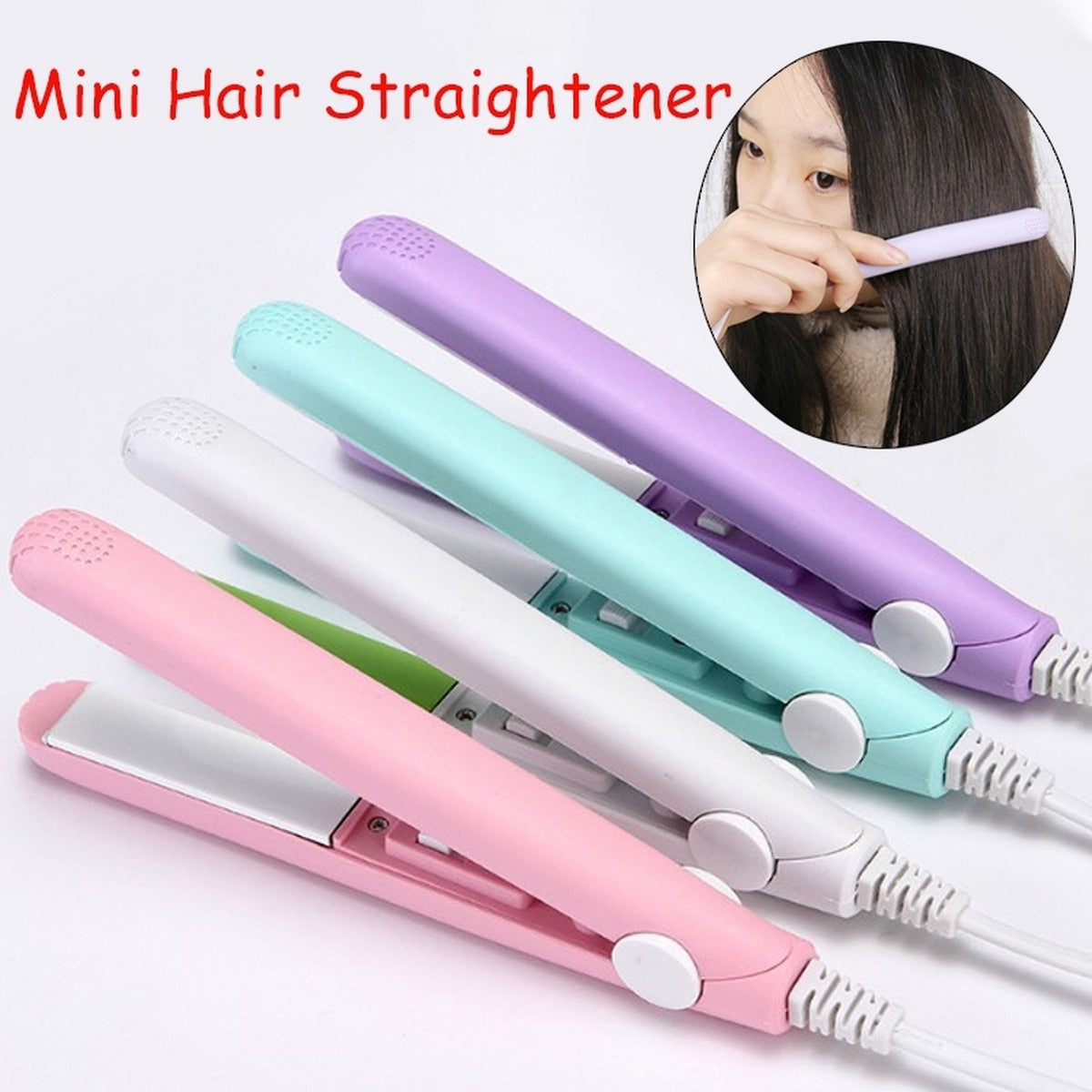 Lightweight And Portable Mini Hair Straightener 200 1
