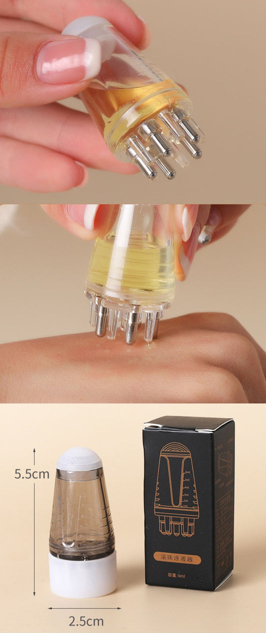 Hair Oil Applicator Bottle Scalp Massager