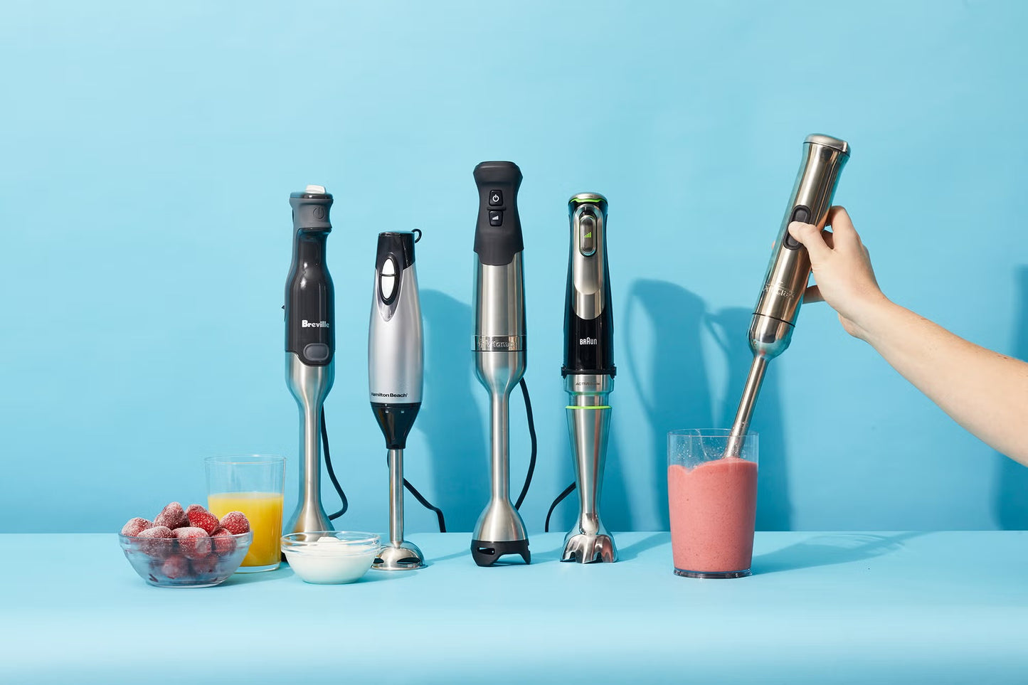 Portable Electric Hand Blender - 1 Pc Multifunctional Kitchen Tool