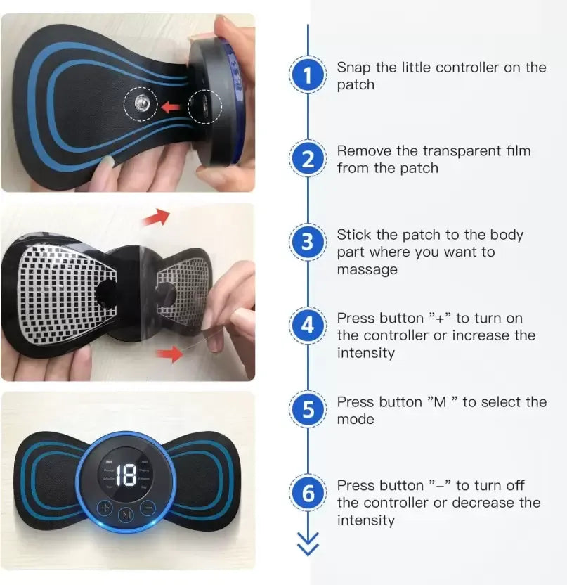 Mini Body Massager Machine