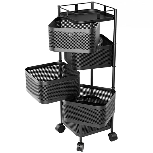 5 Layered Rotatable Fruit Basket
