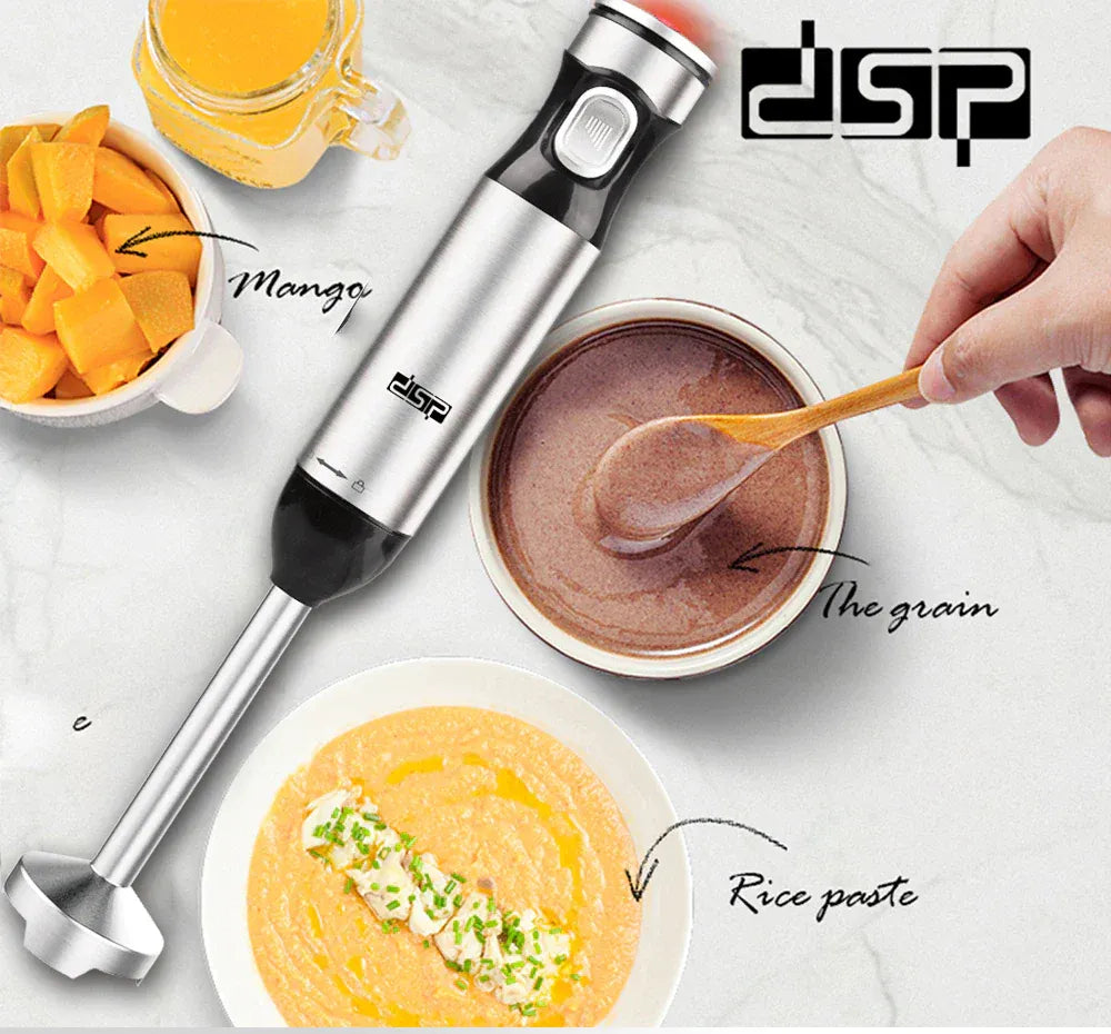 Portable Electric Hand Blender - 1 Pc Multifunctional Kitchen Tool