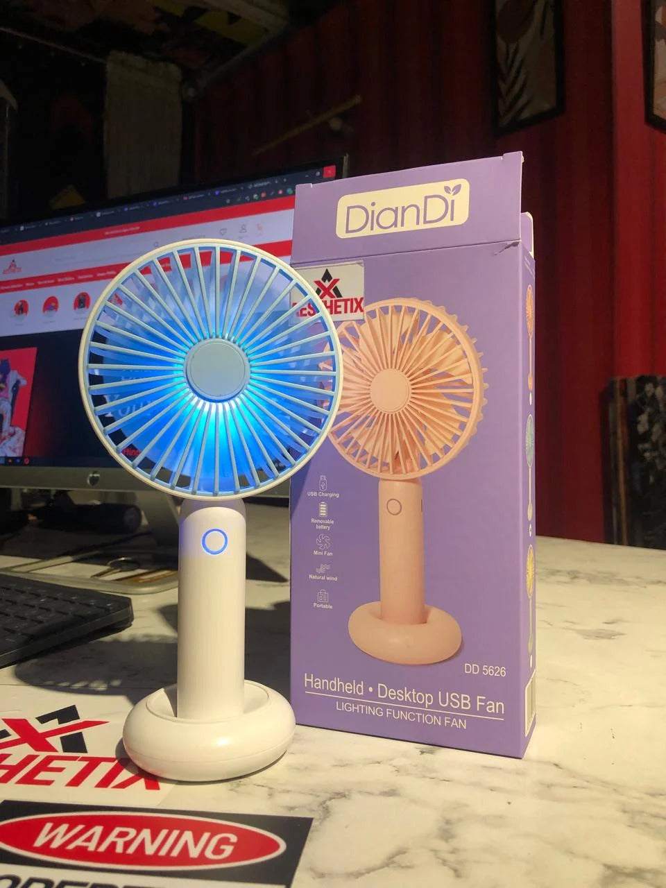 portable mini fan